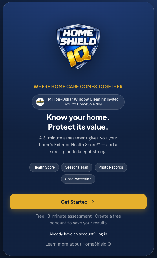 HomeShieldIQ — branded to your business